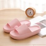 Unisex, Cloudyzz Unisex Cozislides Slip-On Slippers - Soft Eva Non-Slip Indoor/Outdoor House Shoes, Lightweight Cushioned Comfort For All Seasons, 7 Color Options (Beige, Blue, Black & More), Cute Slippers, Allseason Footwear, Ribbed Texture Design, Durable Slipresistant - Image 18