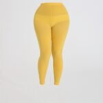 Plus Size Casual Leggings Stockings, Women'S Plus 100D Solid Nylon High Rise Stretchy Tights For 0Xl-3Xl - Image 3