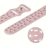 Silicone Animal Paw Print Watch Band, Water-Resistant, Soft & Breathable, Casual Style, Compatible With Apple Watch Series 1-9, Se, Ultra, Ultra 2, S10, Buckle Included - Image 6