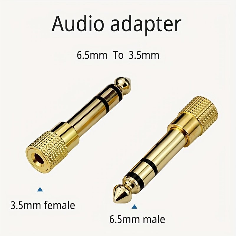 product-Fancyalgo-VirtualModelMatting-3d431c776f375af3e55307442d7473cb.jpg 3.5Mm To 6.5Mm Jack Female To Male Audio Adapter Stereo Aux Converter Eid Al-Adha Mubarak - Image 1