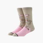 1/3/5 Pairs Of Men'S Cartoon Soft, Comfortable And Breathable Fun Round Neck Socks - Image 4