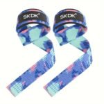 1 Pair Skdk Weight Lifting Wrist Straps With Extra Hand Grips - Breathable Mesh Gym Wrist Wraps For Deadlifts, Strength Training & Bodybuilding - Mixed Colors (Black/Blue/Pink/Red/Grey), Bodybuilding Essentials | Adjustable Wrist Straps | Mesh Wrist Wraps, Wrist Straps For Weightlifting - Image 21