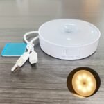 8-Led Usb Rechargeable Motion Sensor Night Light With Pir Technology ? Adhesive Magnetic Strip For Closets, Cabinets, Stairs, Bedrooms & More ? Energy-Efficient, Portable & Easy To Install, Usb Rechargeable Led Strip Lights - Image 5