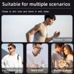 100Pcs Men'S Nipple Cover Disposable Breast Patch For Men, Summer Breast Patch, Invisible Ultra-Thin Anti-Bulge Nipple Stickers, Sports Fitness Running Anti-Friction Nipple Patch, 50 Pairs - Image 10