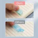 100Pcs Portable & Practical Sticky Notes - Creative Indication Markers For Students, Index & Note Stickers, Small Strip Plastic Bookmark Stickers G399 - Image 10