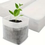 100/200/300Pcs Seedling Nursery Bags, Non-Woven Fabric Planting Bags, Cloth Seedling Pots For Gardening, Soil Transplanting Supplies, 8.0X10.01 Cm Agricultural Production Accessories - Image 9