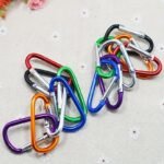 10Pcs Portable Outdoor Hanging Buckles And Alloy Keychains - Perfect For Carrying! - Image 9