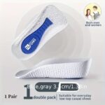1.5-3.5Cm (0.59-1.38In) Invisible Height Increase Insoles Light Weight Soft Elastic Arch Support Breathable Heel Lifting Inserts Arch Support Heel Lift Memory Foam Shoe Pads Orthopedic Soles - Image 13