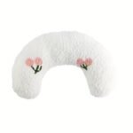 Fair Little Pillow For Cats, Ultra Soft Fluffy Pet Calming Toy Half Donut Cuddler For Joint Relief Sleeping Improve Machine Washable - Image 3