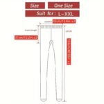 1 Pair Plus Size Casual Tights, Women'S Plus Fleece Lined Winter Thermal Fake Translucent Pantyhose - Image 6