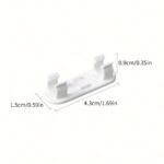 Plastic Cable Holder Clips, Self-Adhesive Wire Organizer, No-Drill Cable Management System For Home Use, With Wall Mount Cord Clamps For Cord Storage And Desk Cord Management - Image 4