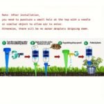 Automatic Watering Device Water Seepage Device Lazy Watering Device For Flower Pots And Plants Water Dripper Watering Device With Automatic Control Of Water Dropping Speed, A Set Of 10Pcs - Image 6