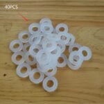 10/20/30/40/50Pcs White Pvc Pipe Seal Gaskets - Leakproof, Heat & Cold Resistant, High Quality 3Mm Thick Durable Gaskets For 1/2" Drainage Connections, Non-Potable Water Safe For Household Plumbing & Diy Projects - Image 9