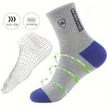1/5/10 Pairs Of Men'S Trendy Cartoon Pattern Crew Socks, Breathable Comfy Casual Unisex Socks For Men'S Outdoor Wearing All Seasons Wearing - Image 6