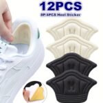4/8/12Pcs Memory Foam Heel Cushion Pads, Adjustable, Antiwear, Can Be Cut, For New Shoes, Sports Shoes