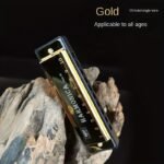 1Pc 10 Holes Harmonica Mouth Organ Puzzle Musical Instrument Beginner Teaching Playing Gift Copper Core Resin Harmonica - Image 6