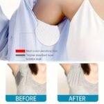 50/100Pcs Disposable Armpit Sweat Pads - Heavy-Duty Odor Control, Invisible & Breathable Underarm Shields, Durable Summer Sweat Absorbers For Men & Women, White (50 Or 100Pcs) - Easy To Use, Lightweight For Gym, Travel, - Image 2