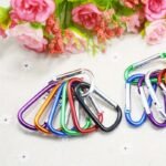 10Pcs Portable Outdoor Hanging Buckles And Alloy Keychains - Perfect For Carrying! - Image 10