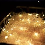 4Pcs/10Pcs Led Fairy Light Battery Powered String Light Silver Wire 201.17 Cm 20 Led Firefly Starry Sky Moon Light Suitable For Diy Wedding, Party, Bedroom, Courtyard, Christmas Atmosphere Light, Cake, Flower Bouquet Decoration - Image 8