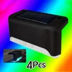 4/6/8-Pack Solar-Powered Led Step Lights Outdoor, Ip65, Auto On/Off Sensor, Solar Panel Charging, Warm White Led Bulbs, For Garden, Patio, Pathway, Wedding, Pathway Lighting - Energy-Efficient Landscape Lighting, Solar Powered Outdoor Lights, Garden Decor, Contemporary Design, Durable Construction, Sensoractivated Light, Event Planners - Image 15