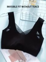 Solid Color Sexy No Steel Ring Women'S Underwear Comfortable Breathable Gathered Vest Bra Underwear - Image 7