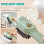 1Pc Shoe Brush Multi-Function Plus Fluid Shoe Brush Home Soft Hair Laundry Brush Shoe Special Non-Destructive Shoe Brush Shoe Brush