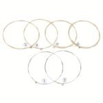 1 Set 6Pcs Practice Nickel Plated Steel Guitar String For Acoustic Guitar - Image 2