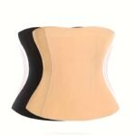 Seamless Waist Trainer With And Spandex For Posture Improvement And Medium Control Level - Image 4