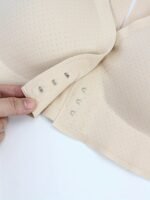 Simple Solid Seamless Buckle Front Bra, Comfy & Breathable Bra, Women'S Lingerie & Underwear - Image 9