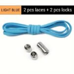 1Pair No Tie Elastic Shoelaces, Adjustable Elastic Shoe Laces, Tieless Laces With Metal Buckles For King'S Day - Image 7