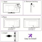 3.28-100Feet/1/30M, 1 Set Of Rgb 5050 Led With Lights, 3-Key Remote Control 5V Usb Led With Flexible Strip Diode Strip, Used For Tv Backlight Room Decoration, Night Light - Image 6