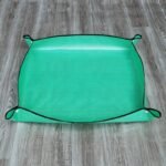 1Pc, Plant Pot Mat For Indoor Plants And Soil Control, Thickened Foldable Succulent Potting Pad, Green Portable Gardening Mat, Replanting Mat, Folding Garden Kneeler, Square-Shaped Portable Gardening Repotting And Watering Mat - Image 8