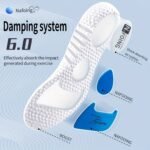 1Pair Eva Insoles For Shoes Sole Shock Breathable Cushion Running Light Insoles For Feet Man Women - Image 2