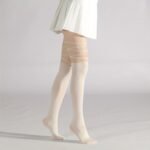 Criss Cross Pattern Pantyhose, High Waist Slim Footed Pantyhose, Women'S Stockings & Hosiery - Image 8
