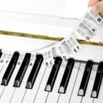 Silicone Piano Note Stickers - 88/61 Key Thin & Washable, Color-Coded For Easy Learning, Durable & Reusable, Perfect For Electronic Keyboards, Piano Accessories, Music Education, And Home Practice, Piano Accessories, Keyboard Learning Aid, Colorcoded Design, Washable Stickers - Image 3