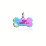 Custom Personalized Engraved Dog Id Tags, Custom Engraved Dog Bone Name Tags For Puppy Small Medium Pet Dogs With Phone Number - Image 10