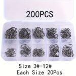 Boxed Fish Hooks - Stainless Steel Fishing Hooks With Storage Box, Mixed Colors, Ideal For Freshwater And Saltwater Fishing, Fishing Tackle Accessory|Stainless Steel Hooks|Durable Construction, Fishing Tackle Accessories - Image 5