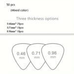 Mixed Pack Of Guitar Picks In Three Sizes, Available In Sets Of 20, 50, Or 100. - Image 5