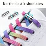 1 Pair Of Adjustable Elastic Colored Laces, Loafers For Adults, The Elderly, The Comfort Level Can Be Freely Adjusted