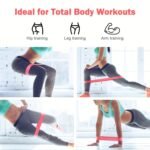 1/5Pcs Premium Elastic Resistance Bands For Yoga, Pilates, And Home Workouts - Strengthen And Tone Your Body With Ease - Image 13