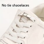 1 Pair No-Tie Shoe Laces, Diamond Cross Locks, Elastic Acetate Sneaker Laces, Easy Access Lazy Shoelaces For Casual Shoes - Image 8