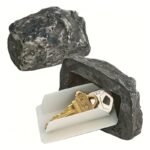 Key Box, Resin Imitation Stone, The Best Choice For Storing Spare Keys, A Perfect Decoration That Combines Nature And Beauty, Suitable For Lawn Garden Miniature Landscape Courtyard Decoration, Potted Micro Landscape Decoration - Image 3