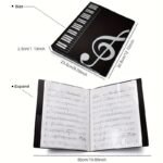 Music Folder 40 Pockets - Organize And Protect Your Sheet Music And Files - Image 4