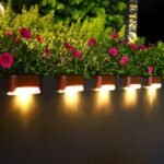 4/6/8-Pack Solar-Powered Led Step Lights Outdoor, Ip65, Auto On/Off Sensor, Solar Panel Charging, Warm White Led Bulbs, For Garden, Patio, Pathway, Wedding, Pathway Lighting - Energy-Efficient Landscape Lighting, Solar Powered Outdoor Lights, Garden Decor, Contemporary Design, Durable Construction, Sensoractivated Light, Event Planners - Image 10