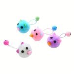 Pet Cat Toy Cute Mouse Shape Macaron Color Matching With Bell Sound Interactive Play Pet Supplies - Image 13