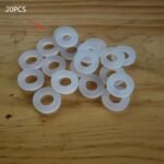 10/20/30/40/50Pcs White Pvc Pipe Seal Gaskets - Leakproof, Heat & Cold Resistant, High Quality 3Mm Thick Durable Gaskets For 1/2" Drainage Connections, Non-Potable Water Safe For Household Plumbing & Diy Projects - Image 5