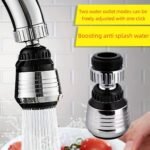 1Pc Faucet Sprayer With Dual Spray Modes (Standard & Spray), Adjustable Splash-Free Design, Water-Saving Aerator, Durable Plastic Kitchen Sink Sprayer For Washing Vegetables & Rinsing Food - Drinking Water Safe, Water Sprayer, Compact Design, Foodsafe Material, Home Cooks