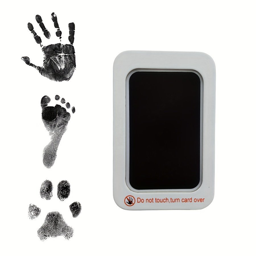 product-Fancyalgo-VirtualModelMatting-5581a77a589f2918b41219b86704155e.jpg Pet Paw Print Kit With 1 Ink Pad And 2 Imprint Cards Halloween Baby Footprint Handprintthanksgiving And Christmas Gift - Image 1
