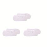 3 Pairs Solid Invisible Socks, Comfy & Breathable Low Cut Ankle Socks, Women'S Stockings & Hosiery - Image 16