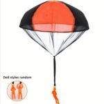 1Pc Tangle Parachute Figures Hand Throw Soliders Square Outdoor Youngsters'S Flying Toys - Image 5